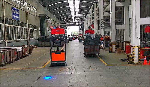 案例 多车协同运作,科钛机器人助力纺织行业工厂物流转型升级